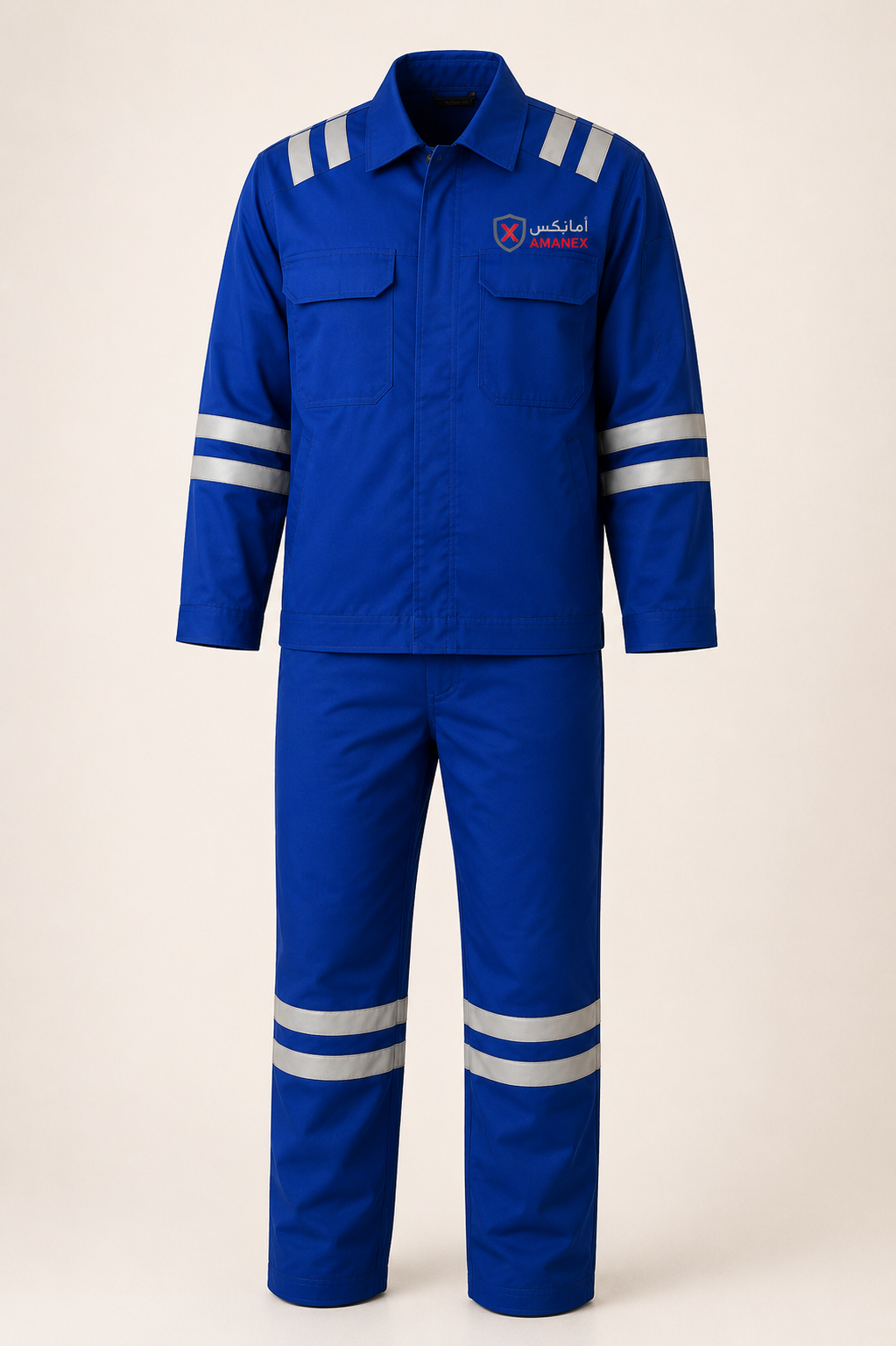 Reflective Flame-Resistant Arc-Flash Workwear Set