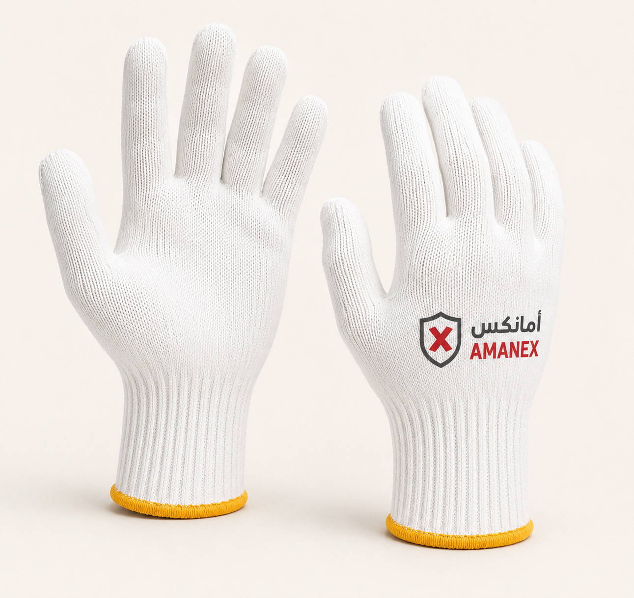 30g Cotton-Blend Knitted Gloves